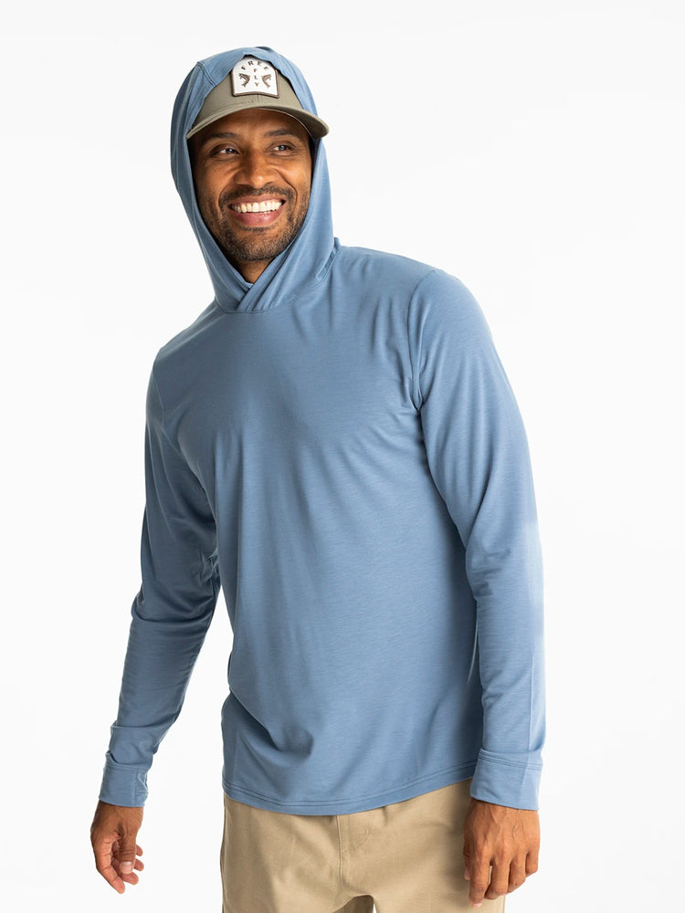 Men's Elevate Lightweight Hoodie - Bluestone