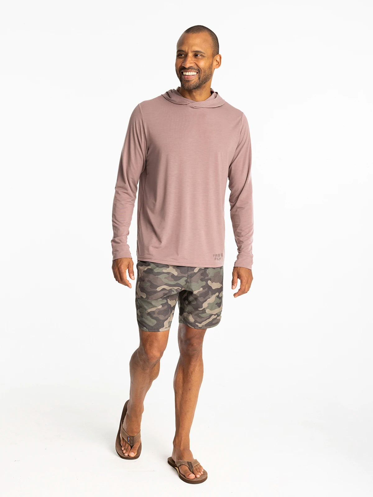 Men's Elevate Lightweight Hoodie - Fig