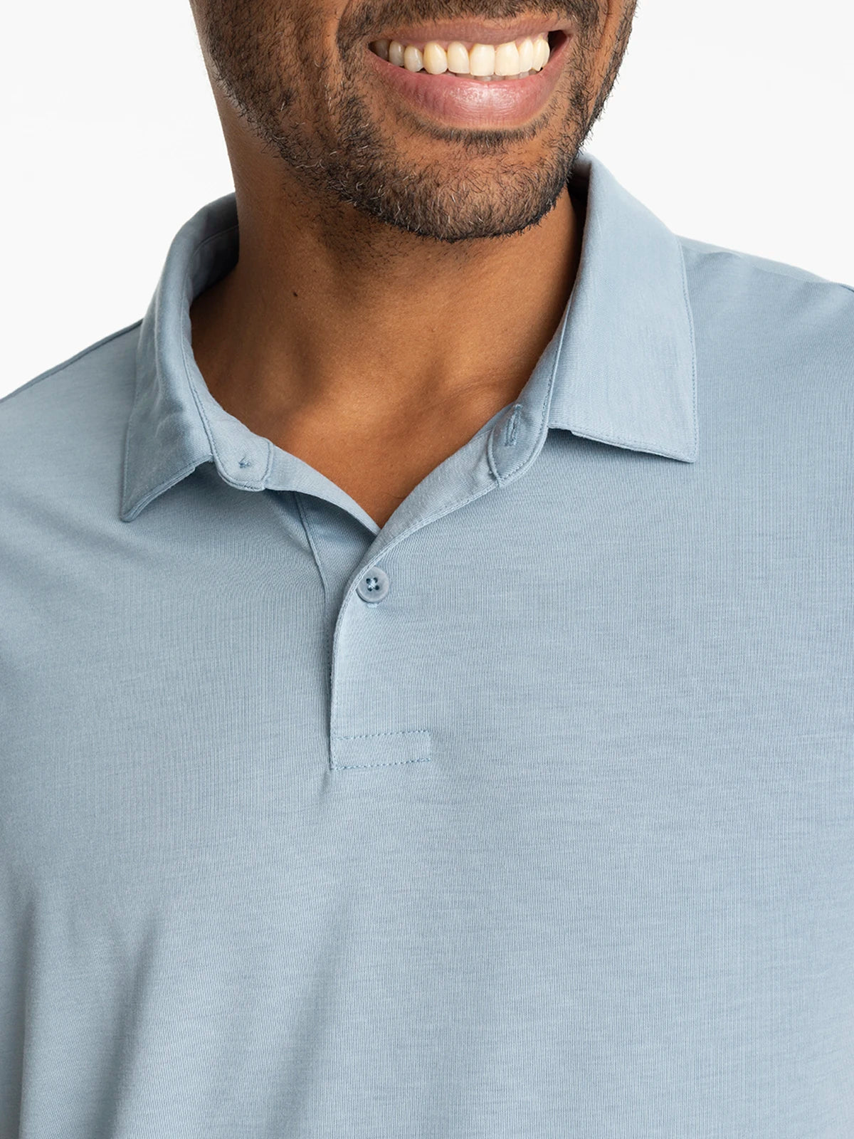 Men's Elevate Polo - Blue Fog