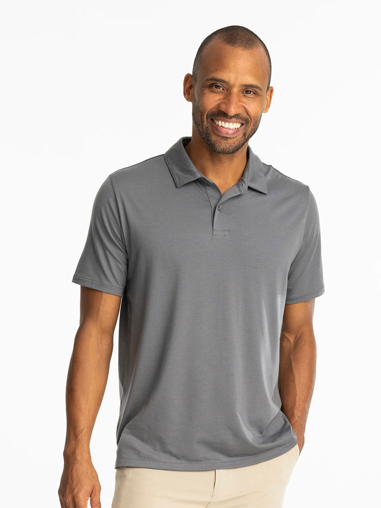 Men's Elevate Polo - Smoke