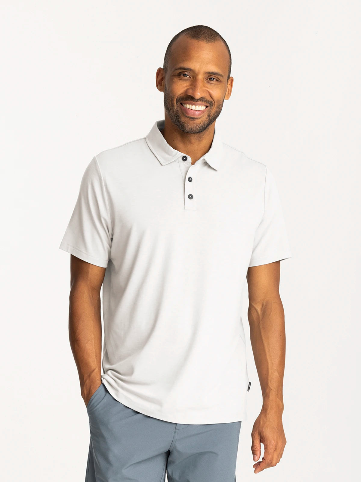 Men's Bamboo Flex Polo II - Bright White