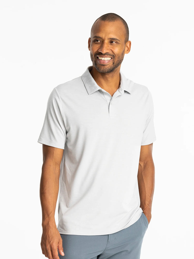 Men's Elevate Polo - Aspen Grey