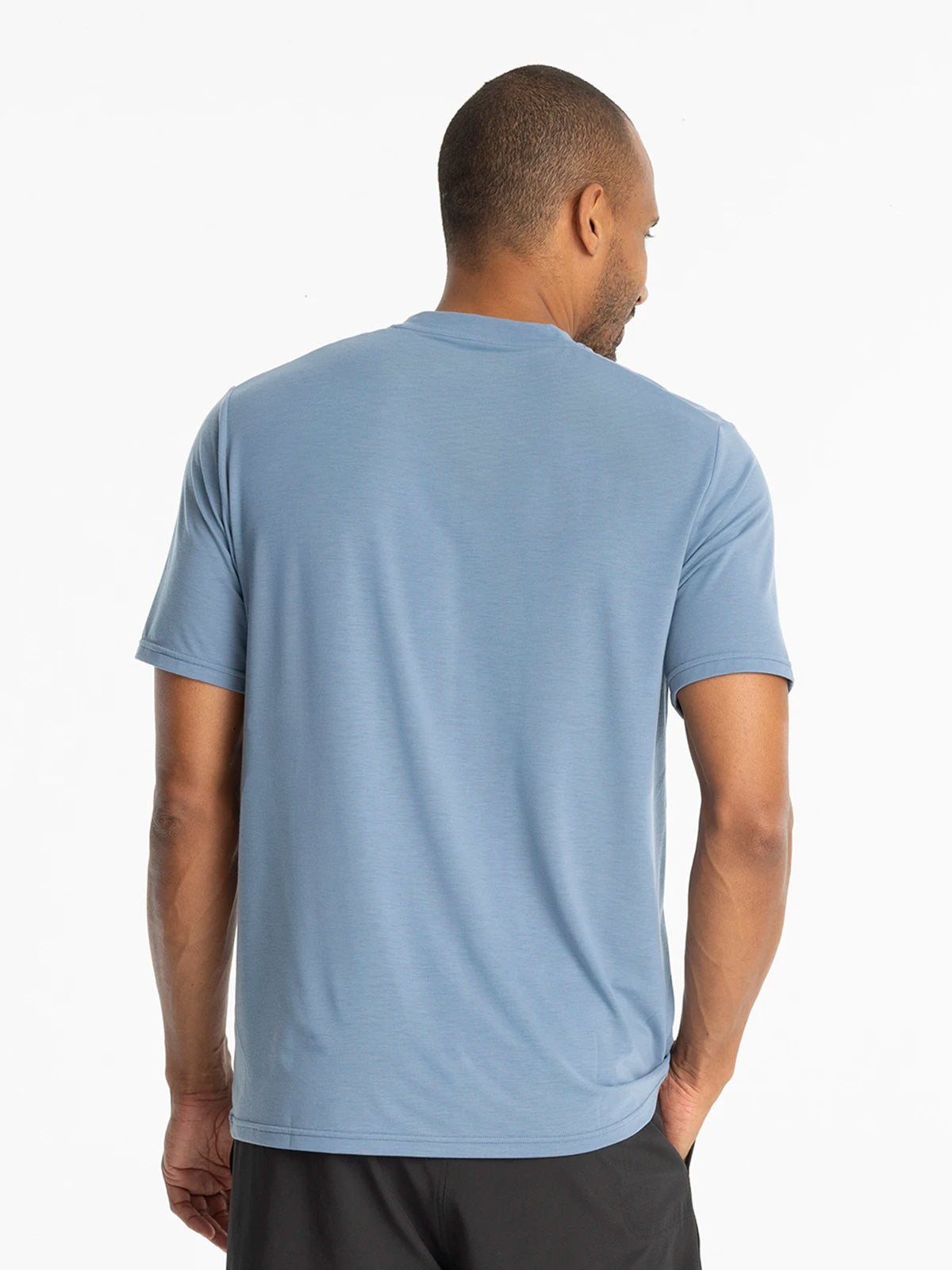 Men's Elevate Lightweight Tee - Bluestone