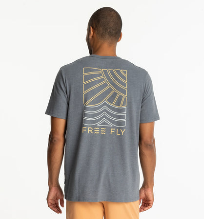 Sun and Surf Pocket Tee | Free Fly Apparel