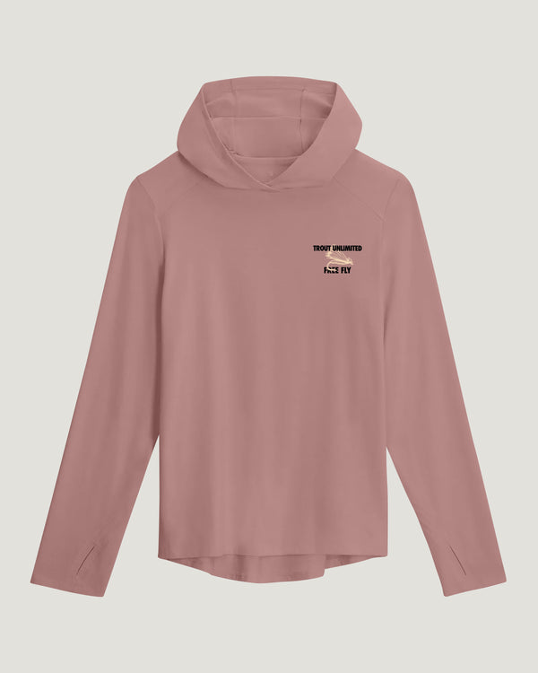 Women's Bamboo Shade Hoodie II - Trout Unlimited