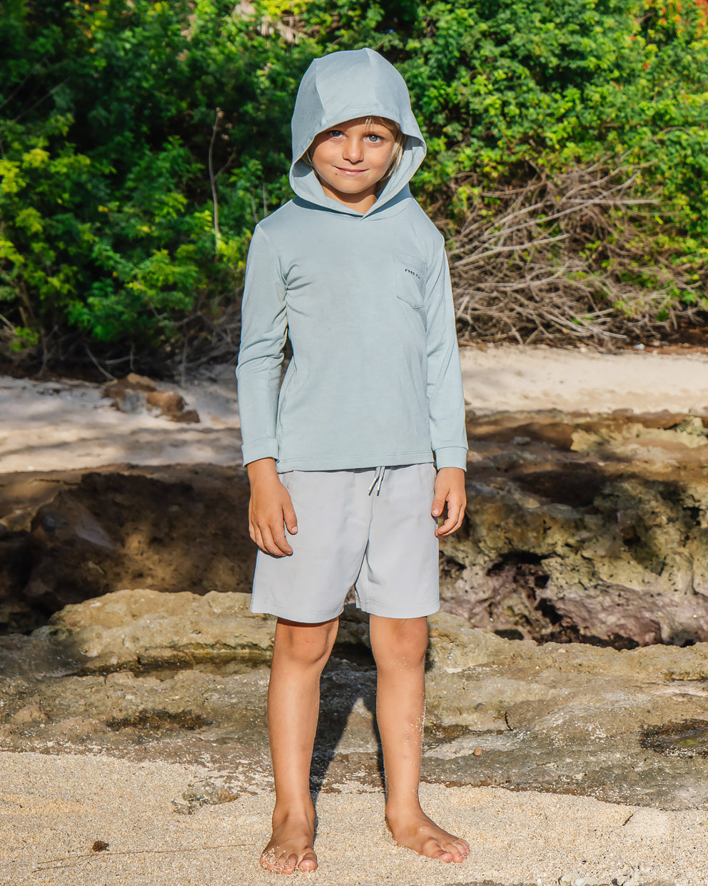 Toddler Breeze Short - Cement