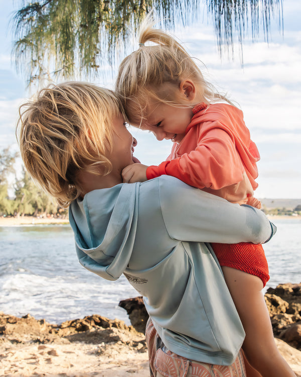 Toddler Bamboo Shade Graphic Hoodie - Dive Bomb Ocean Mist