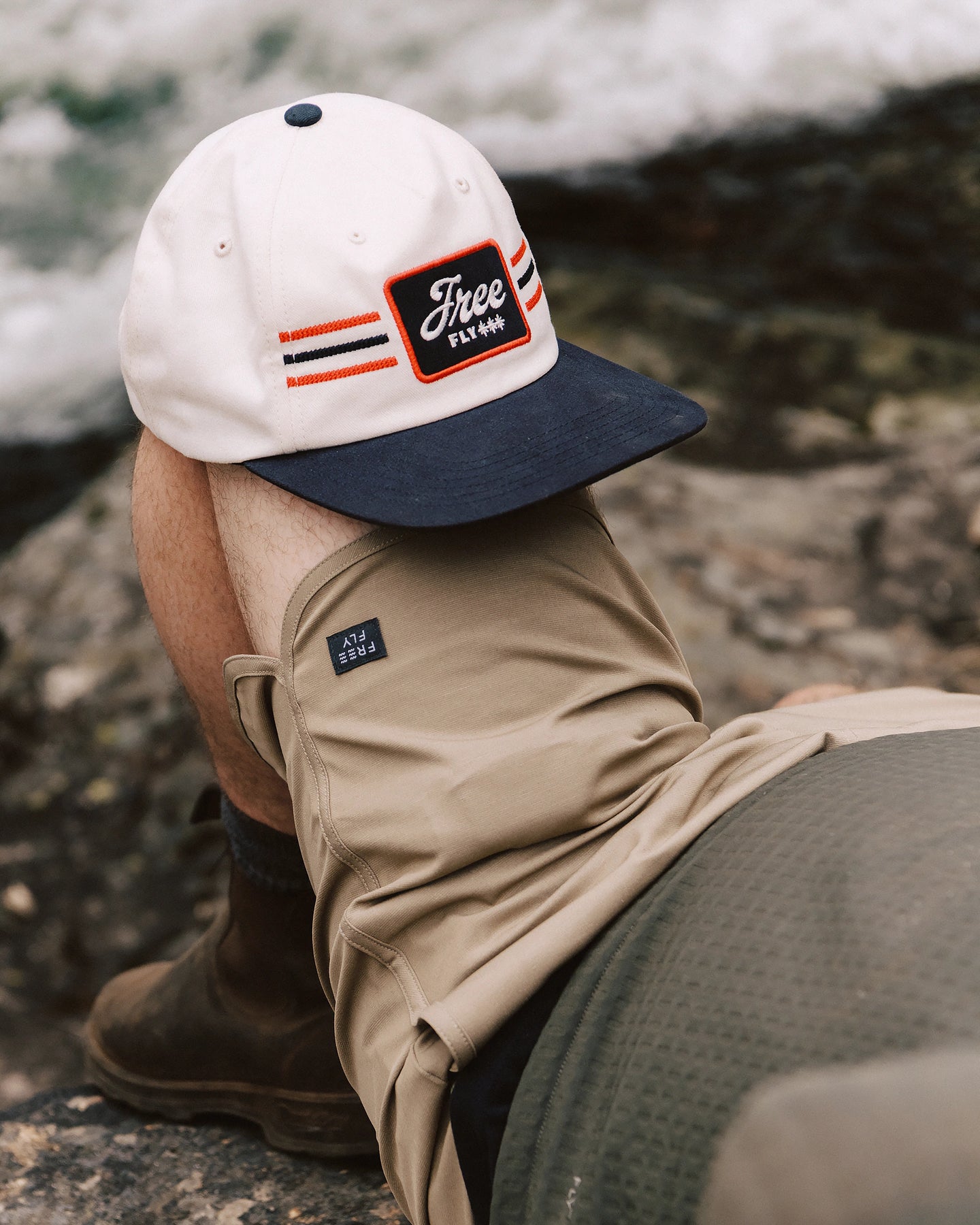 Throwback Americana Hat - Bone