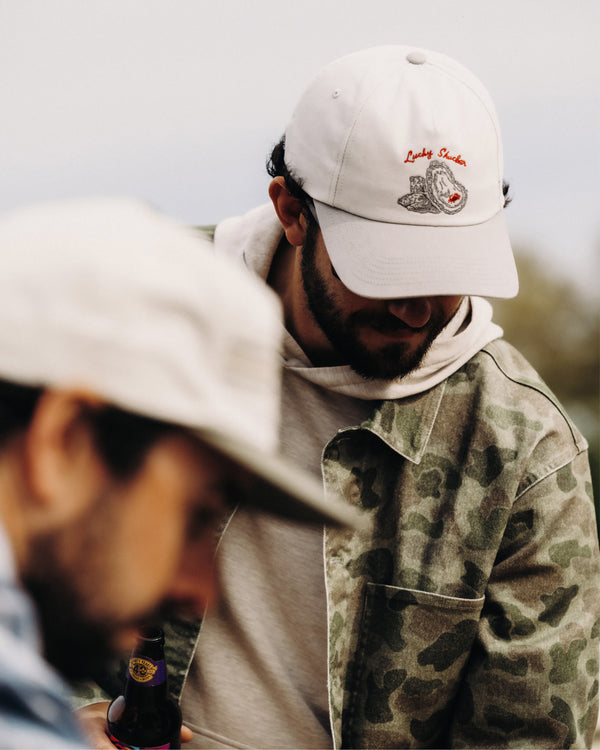 Lucky Shucker Dad Hat - Aspen