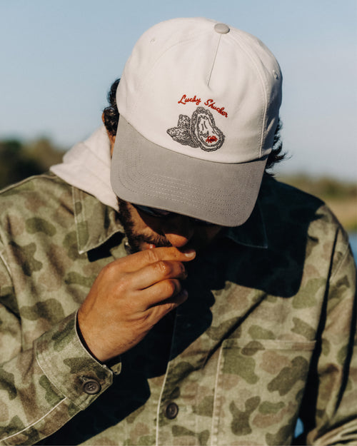 Lucky Shucker Dad Hat - Aspen