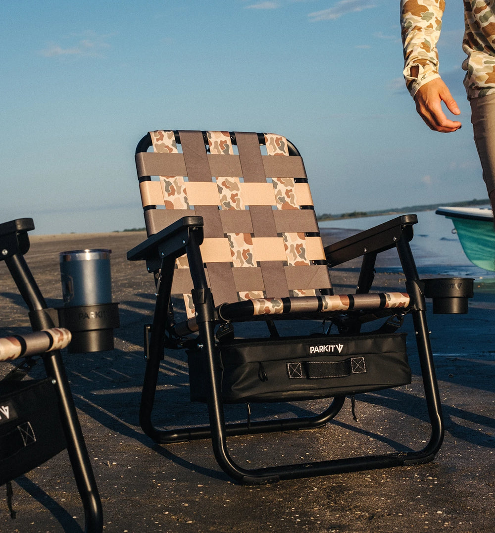 PARKIT x Free Fly Voyager Chair - Vintage Camo image