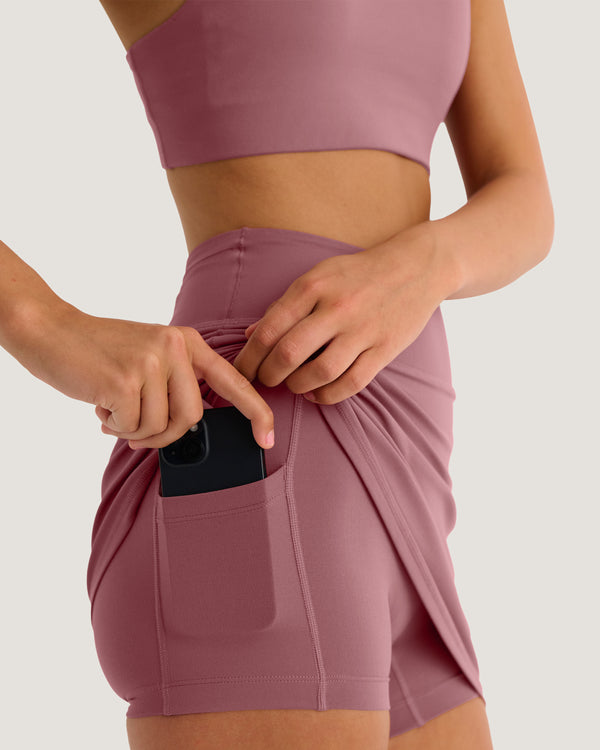 Women's All Day Skort - Plum
