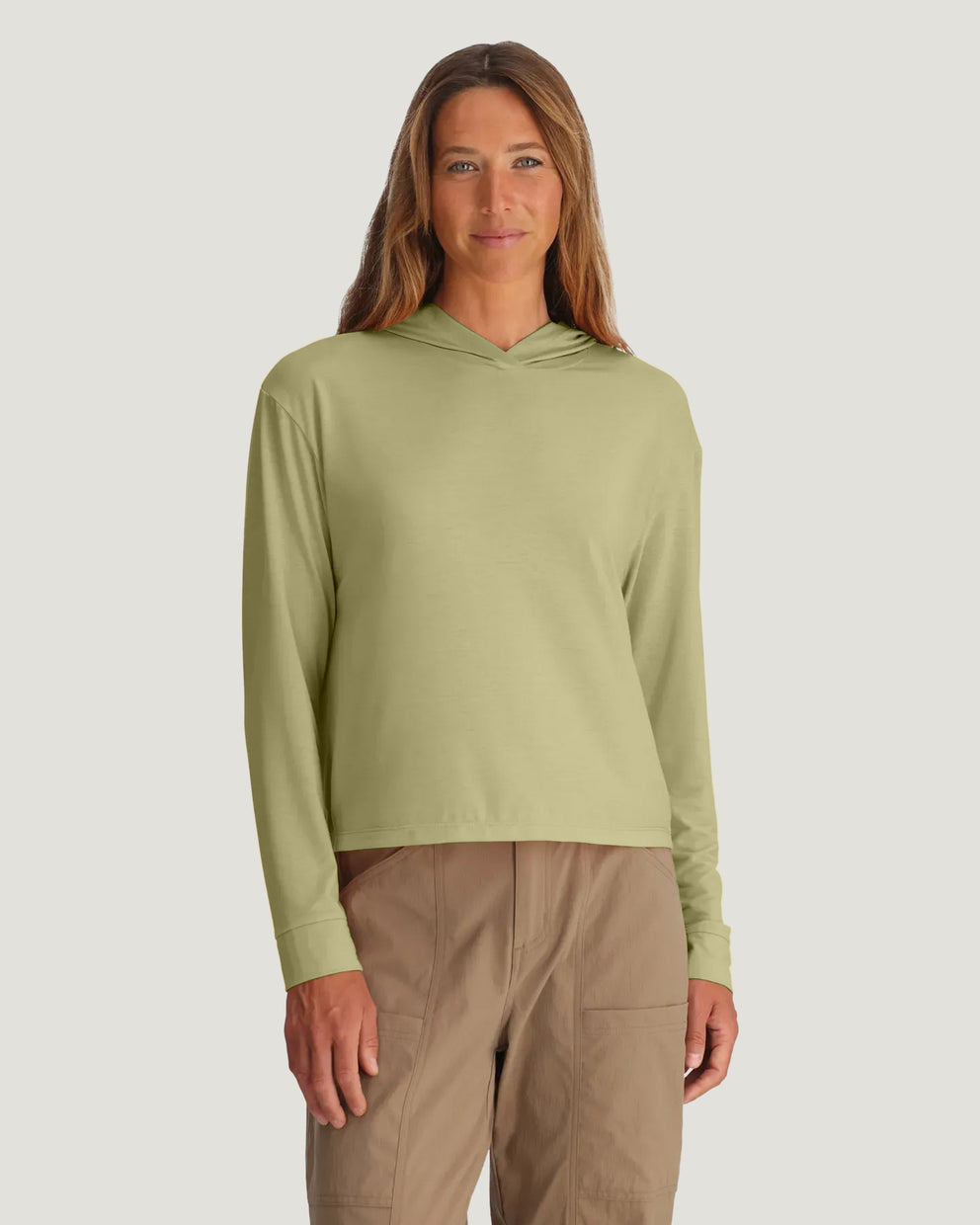 Women's Elevate Lightweight Hoodie - Tea