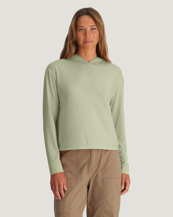 Women's Elevate Lightweight Hoodie - Tea