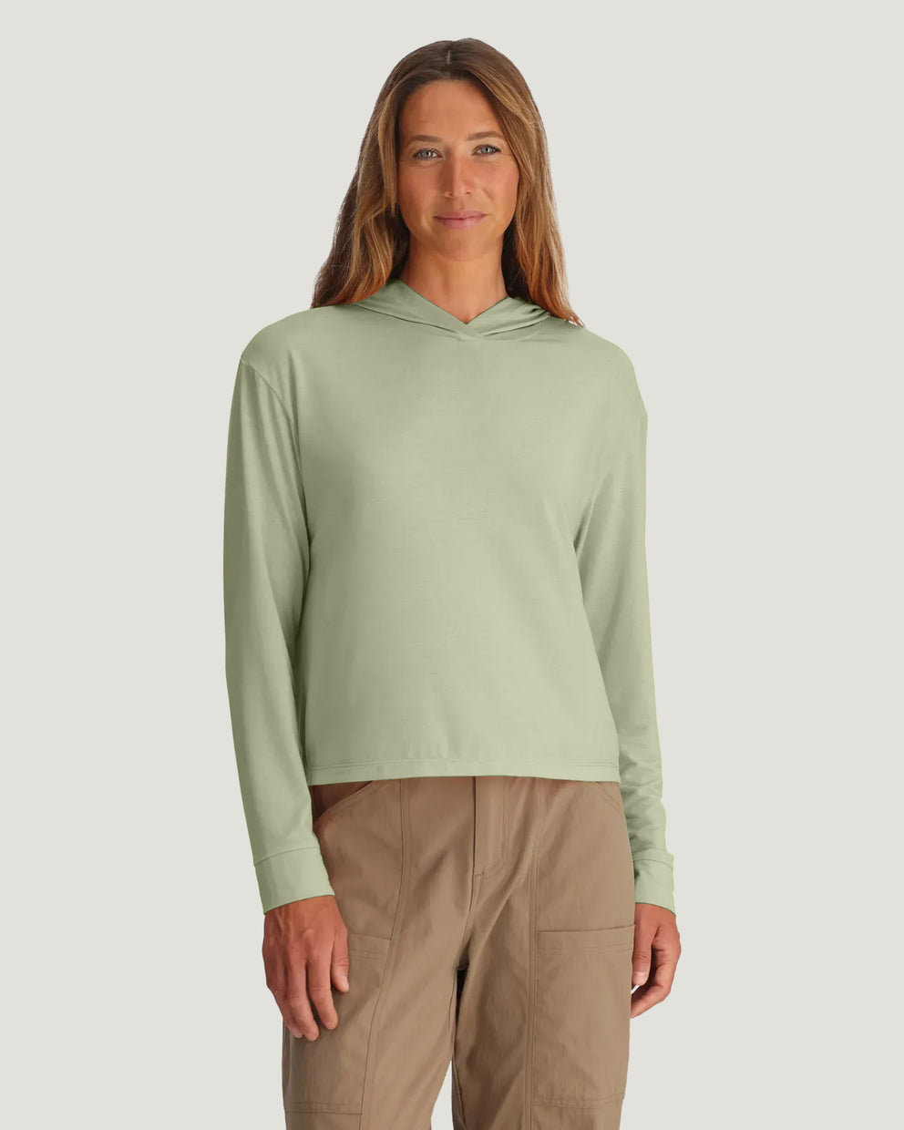 Women's Elevate Lightweight Hoodie - Tea
