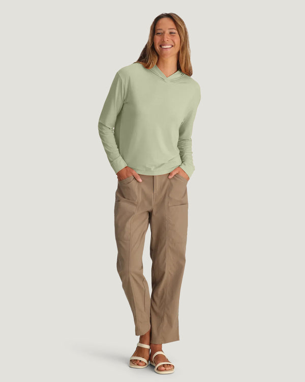Women's Elevate Lightweight Hoodie - Tea