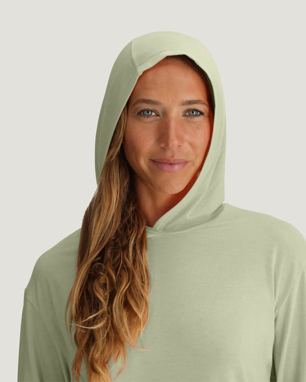Women's Elevate Lightweight Hoodie - Tea