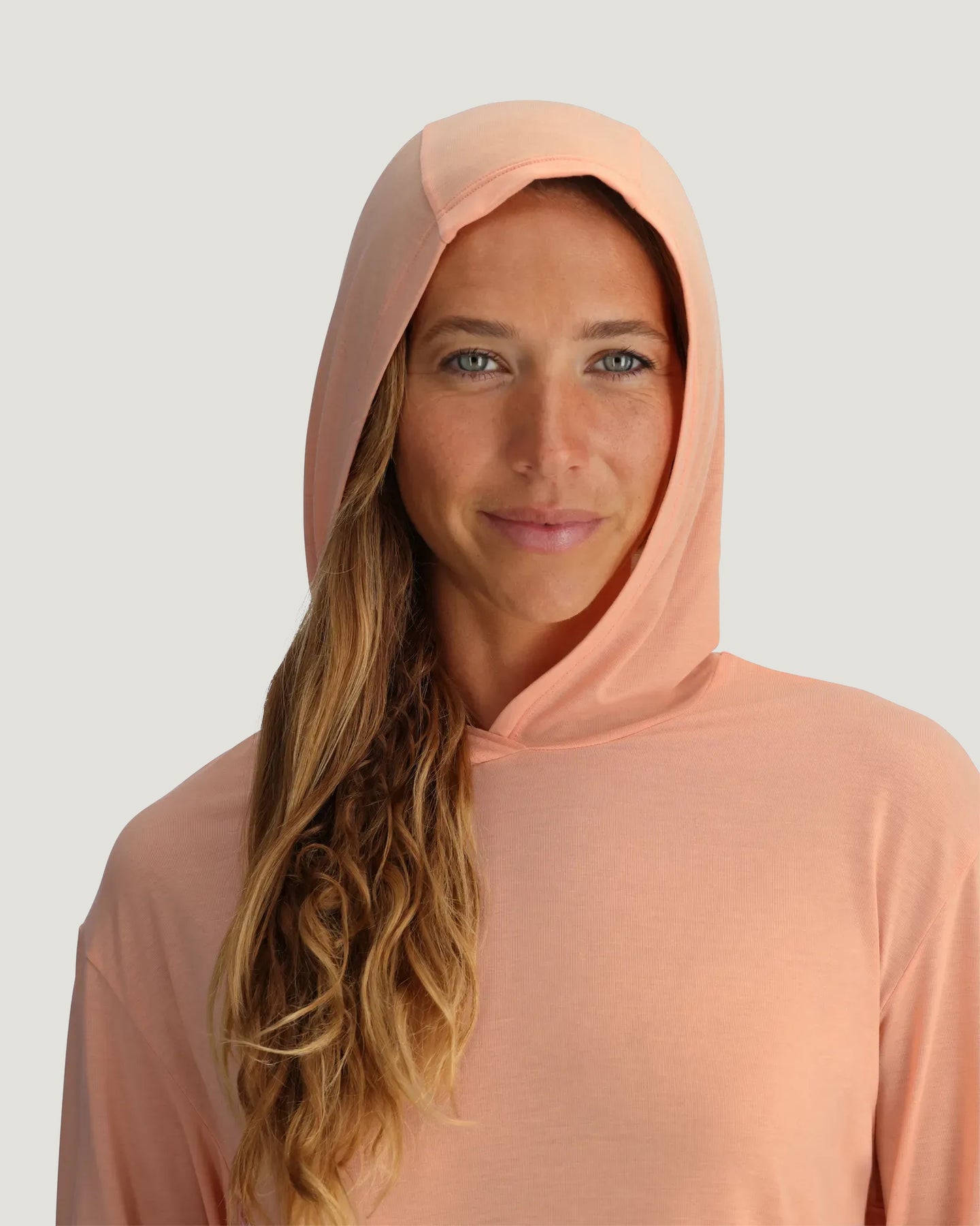 Women's Elevate Lightweight Hoodie - Light Coral