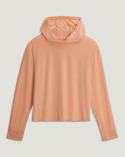 Women's Elevate Lightweight Hoodie - Light Coral