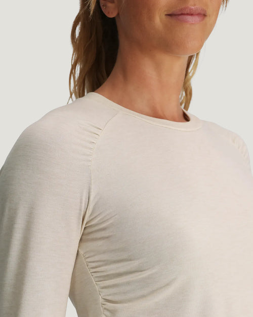 Women's Elevate Lightweight Fitted Long Sleeve - Heather Birch