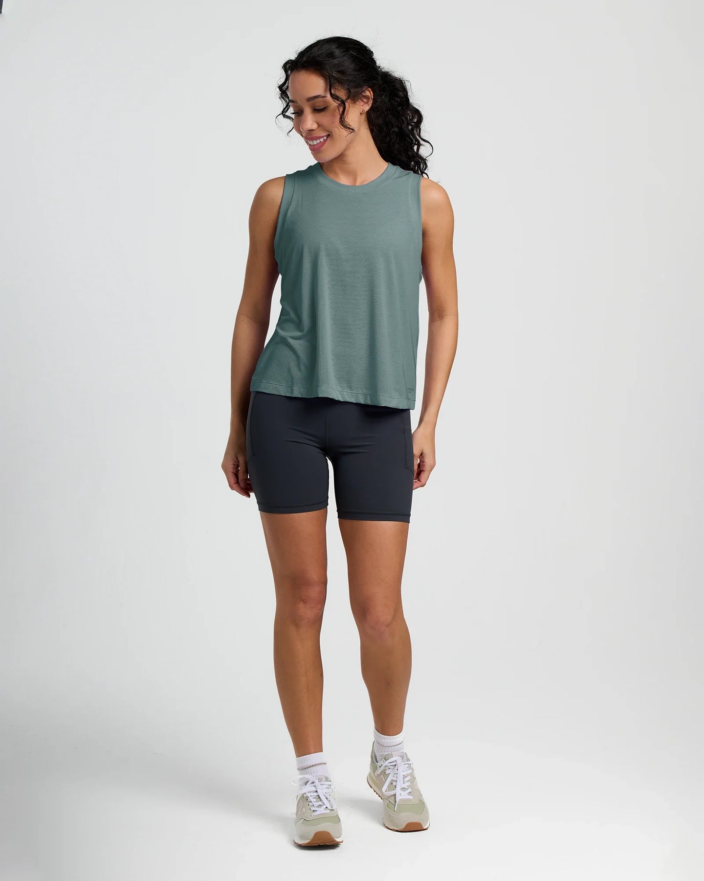 Women's Elevate Lightweight Tank - Stormy Sea