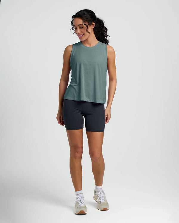 Women's Elevate Lightweight Tank - Stormy Sea