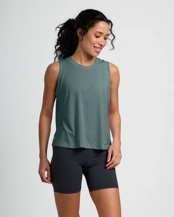 Women's Elevate Lightweight Tank - Stormy Sea
