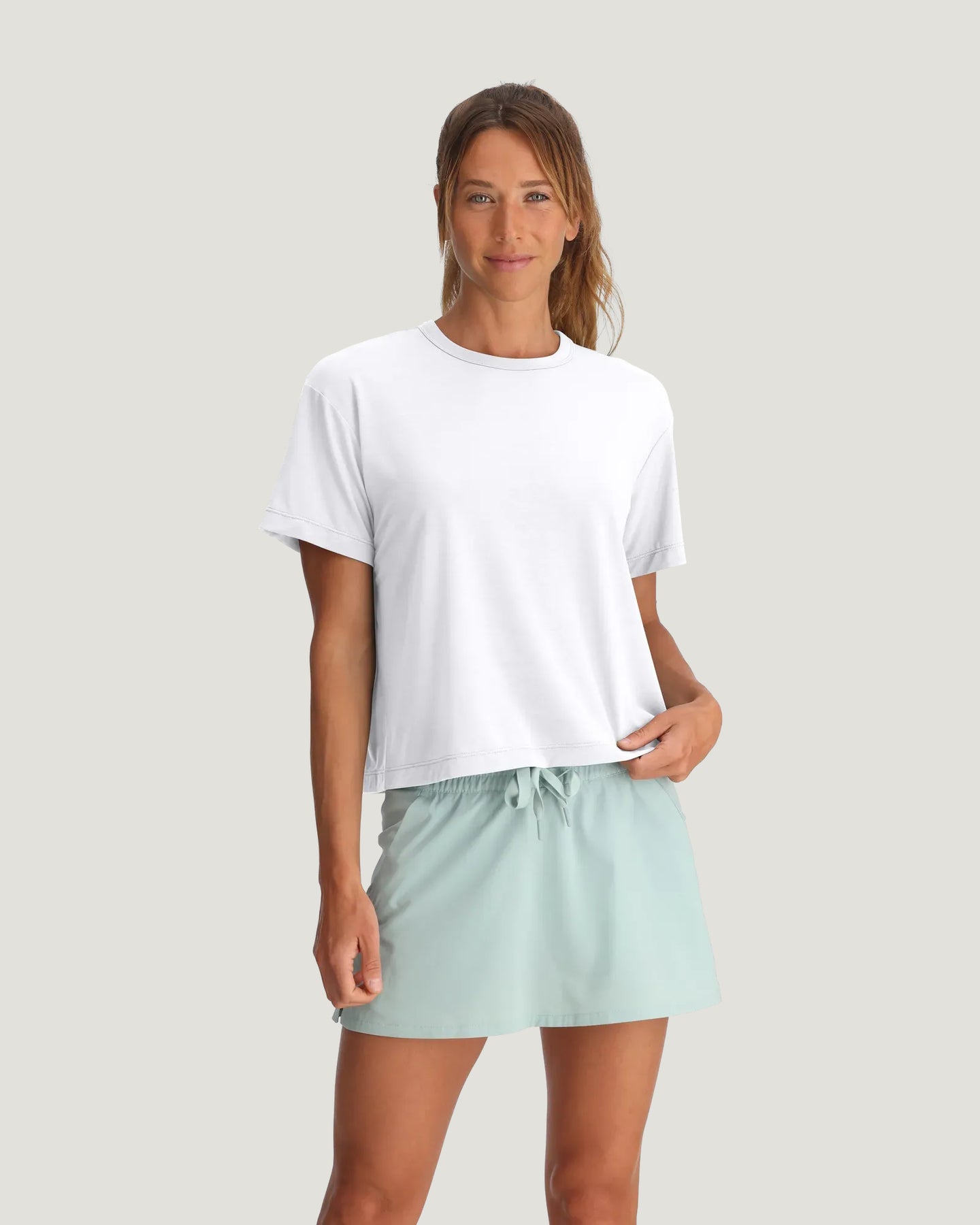 Women's Elevate Lightweight Tee - Bright White