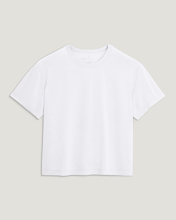 Women's Elevate Lightweight Tee - Bright White