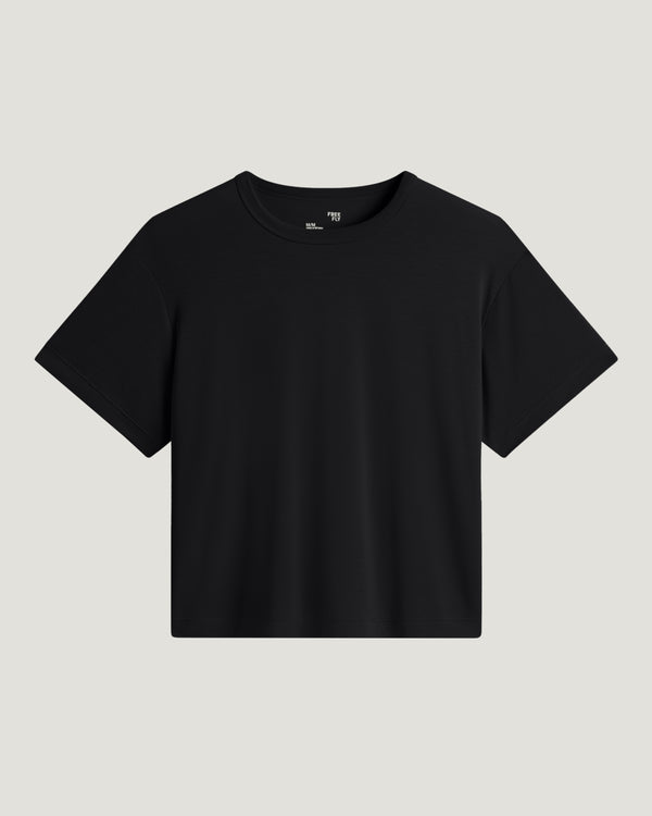 Women's Elevate Lightweight Tee - Black