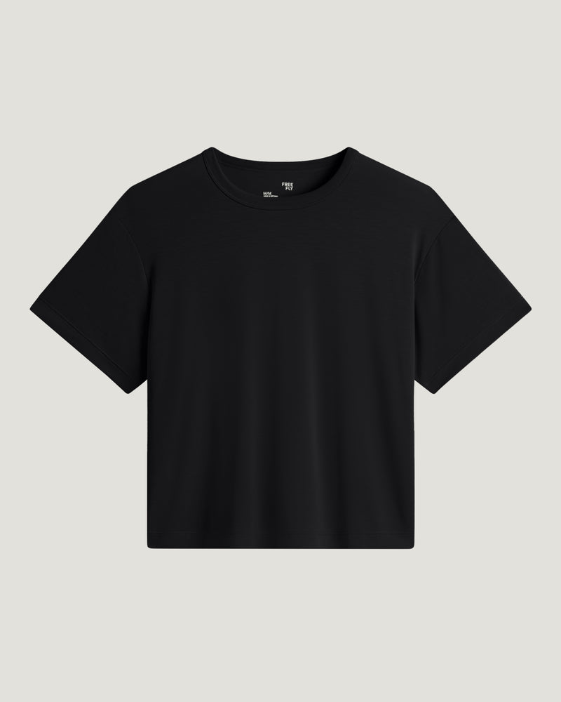 Women's Elevate Lightweight Tee - Black