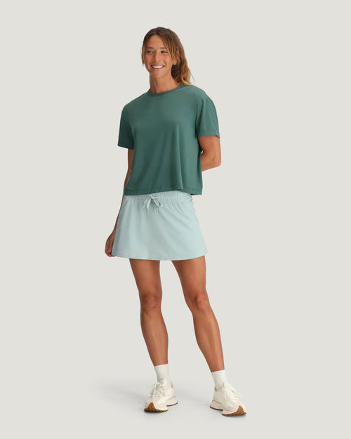 Women's Elevate Lightweight Tee - Sea Pine