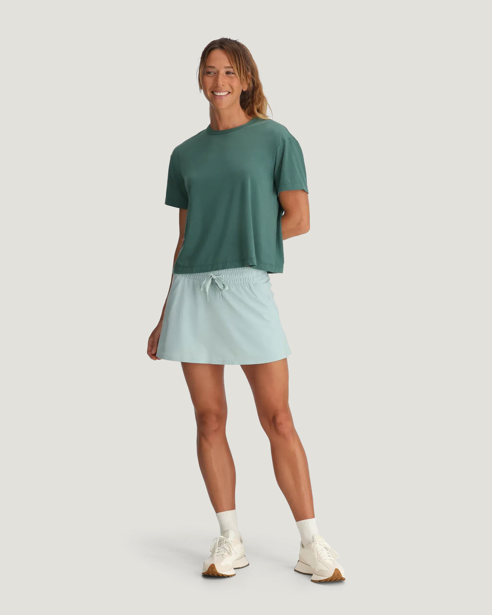 Women's Elevate Lightweight Tee - Sea Pine
