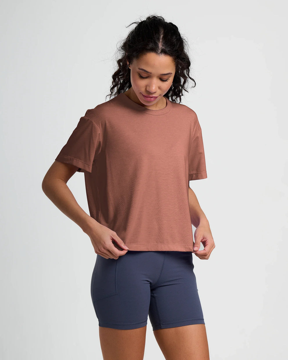 Women's Elevate Lightweight Tee - Canyon Clay