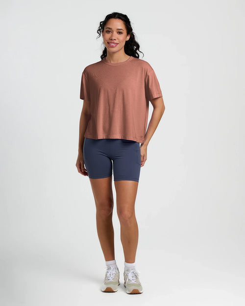 Women's Elevate Lightweight Tee - Canyon Clay
