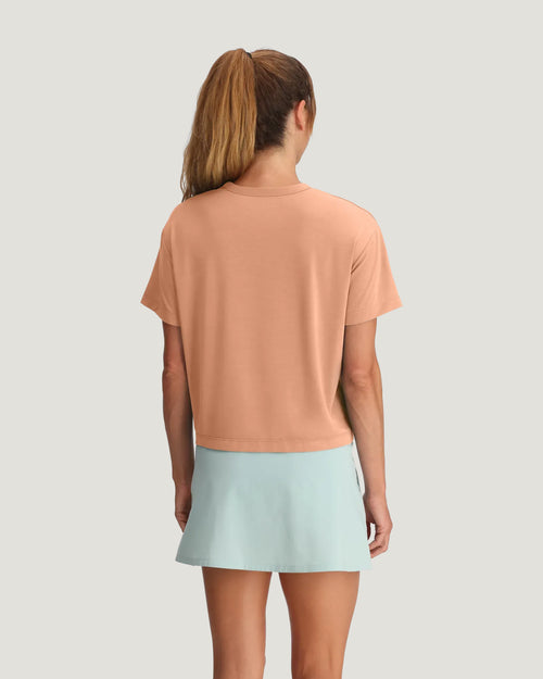 Women's Elevate Lightweight Tee - Light Coral