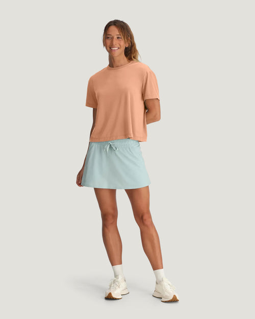 Women's Elevate Lightweight Tee - Light Coral