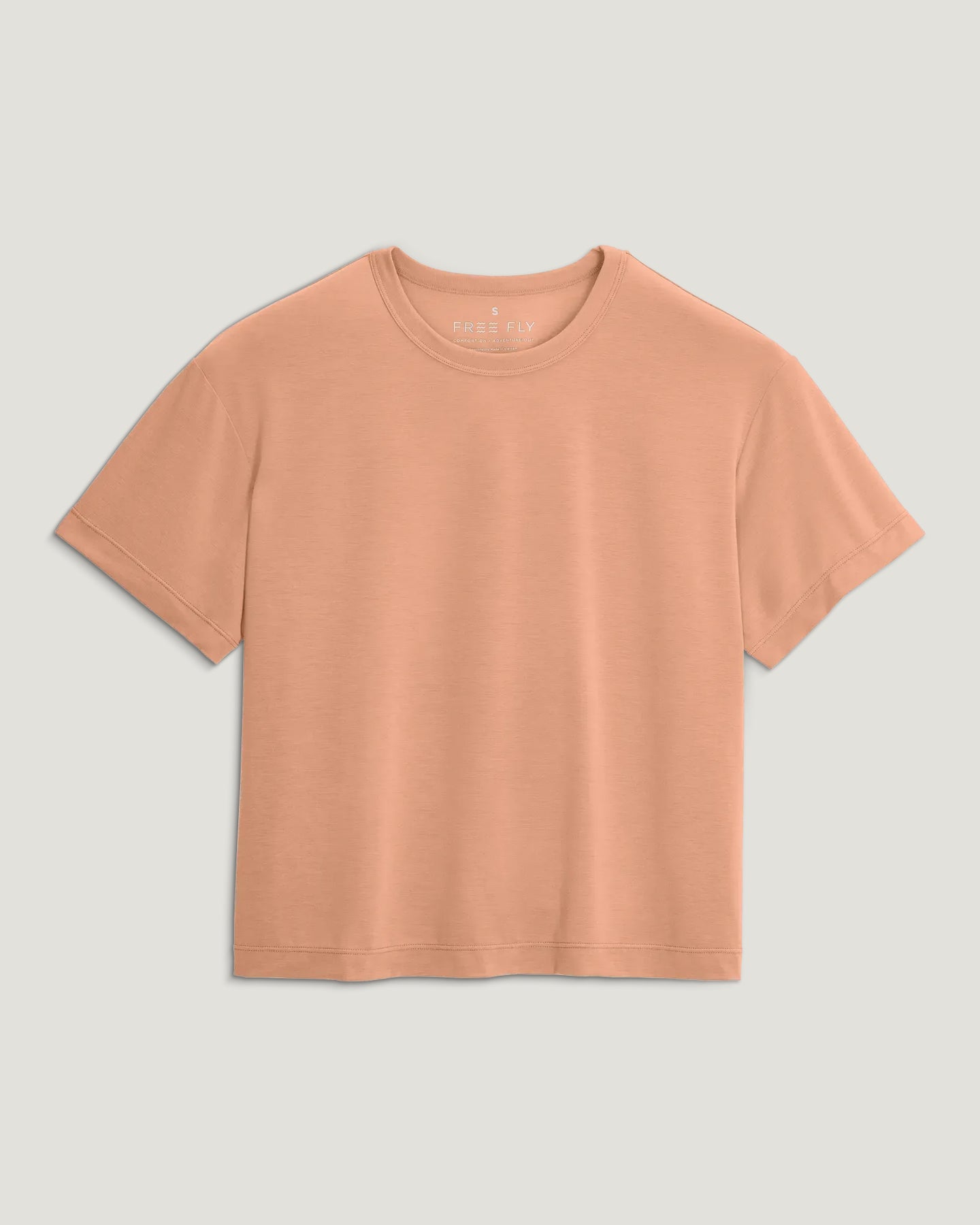 Women's Elevate Lightweight Tee - Light Coral