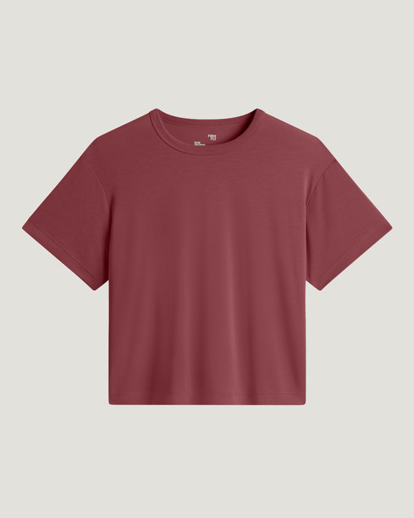 Women's Elevate Lightweight Tee - Plum