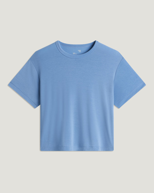 Women's Elevate Lightweight Tee - Windward Blue