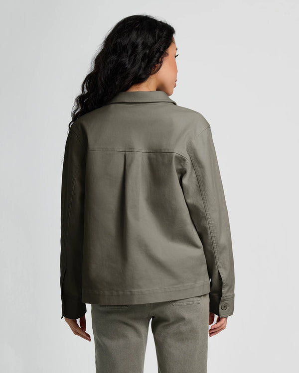 Women's Folly Twill Chore Coat - Smokey Olive