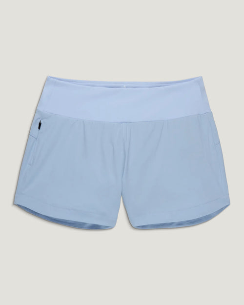 Women's Bamboo-Lined Active Breeze Short – 3" - Clear Sky