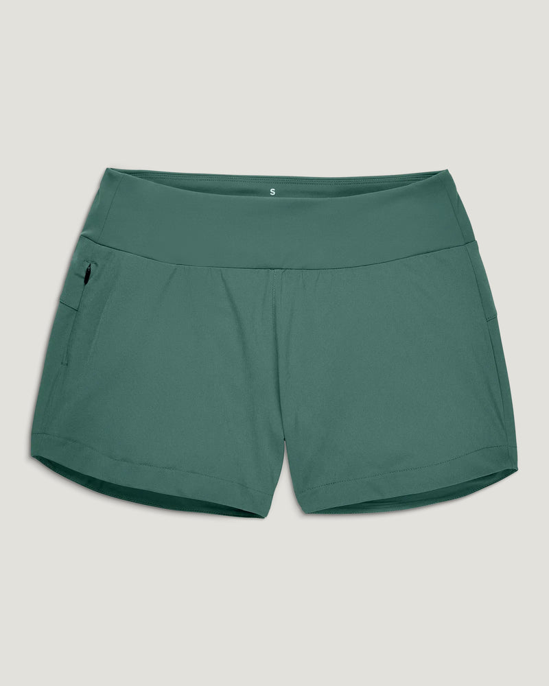 Women's Bamboo-Lined Active Breeze Short – 3" - Sea Pine