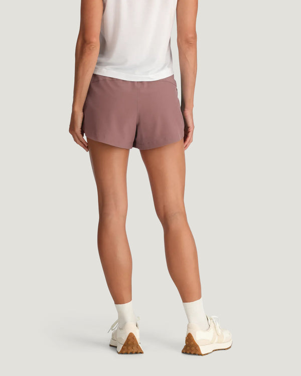 Women's Bamboo-Lined Active Breeze Short – 3" - Fig