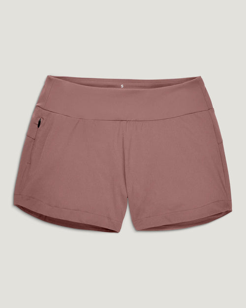 Women's Bamboo-Lined Active Breeze Short – 3" - Fig
