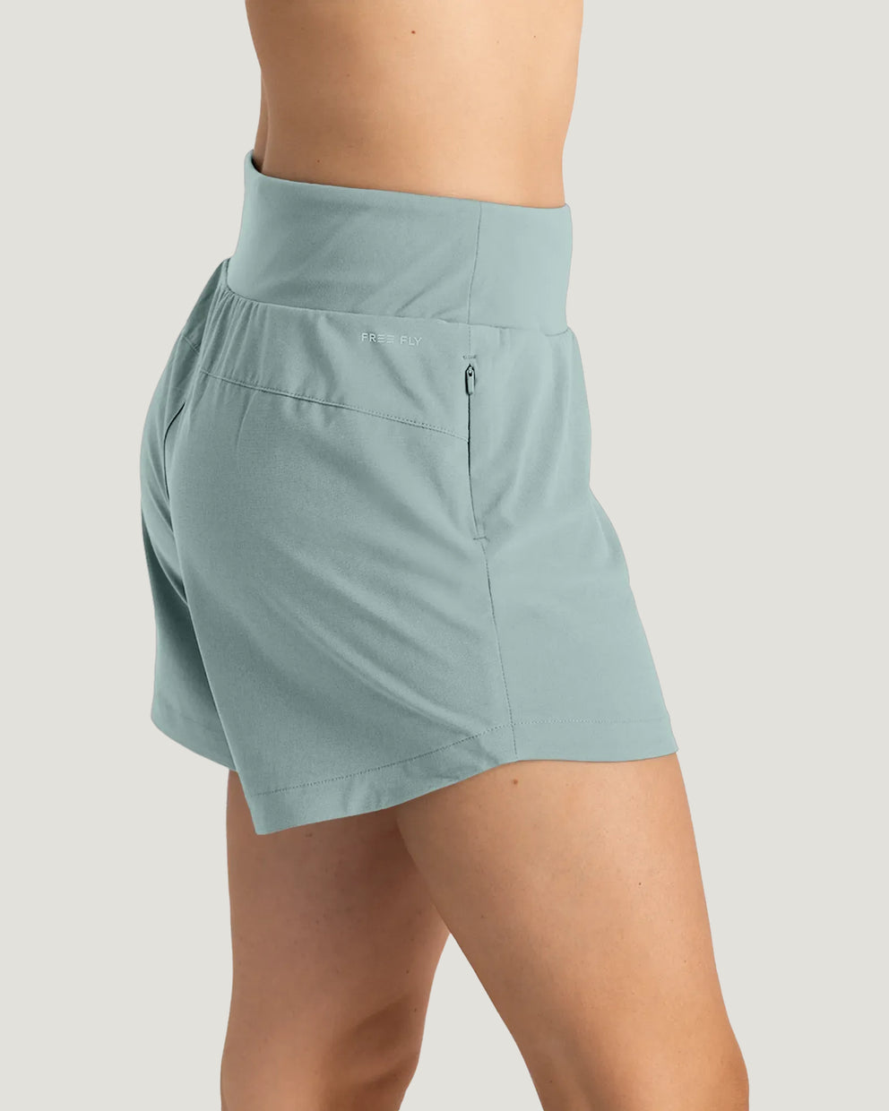 Women's Bamboo-Lined Active Breeze Short – 5" - Ocean Mist