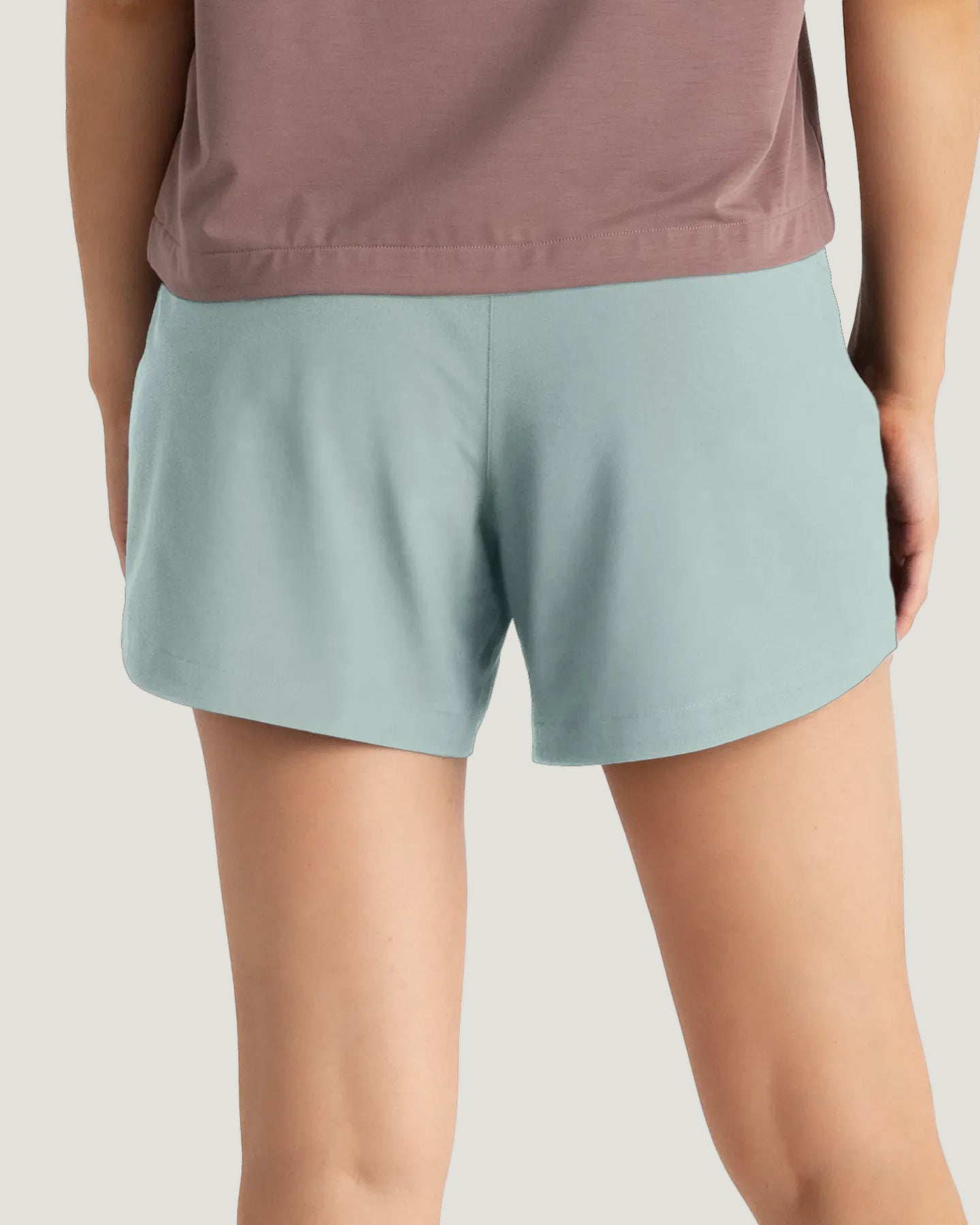Women's Bamboo-Lined Active Breeze Short – 5" - Ocean Mist