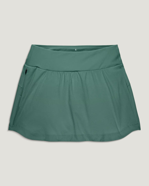 Women's Bamboo-Lined Active Breeze Skort – 13" - Sea Pine