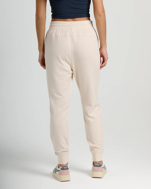 Women's Bamboo Lightweight Fleece Jogger - Stone