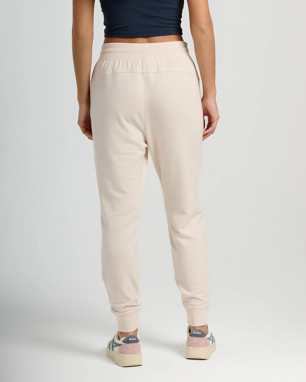 Women's Bamboo Lightweight Fleece Jogger - Stone